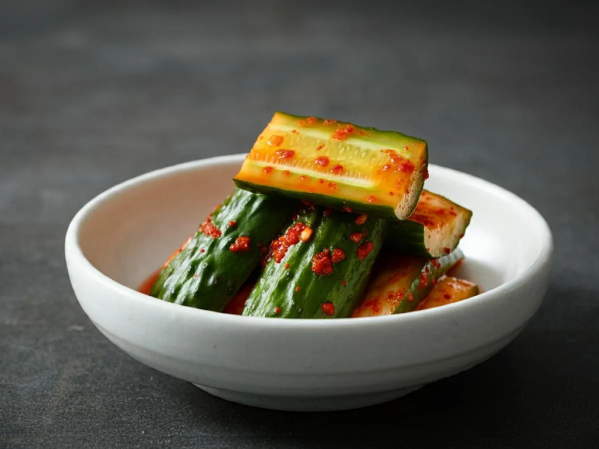 Spicy Cucumber Kimchi Spicy Cucumber Kimchi