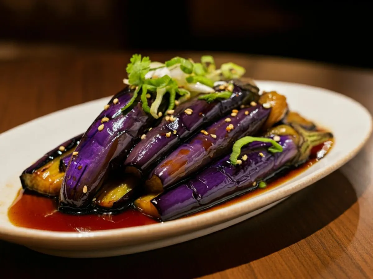 Soy Glazed Eggplant Soy Glazed Eggplant