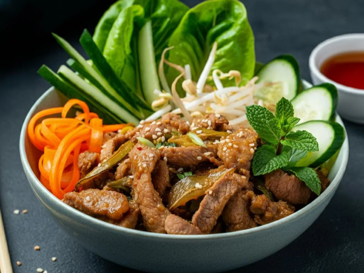 Light Carb Lemongrass Pork with Assorted Veggies Light Carb Lemongrass Pork with Assorted Veggies