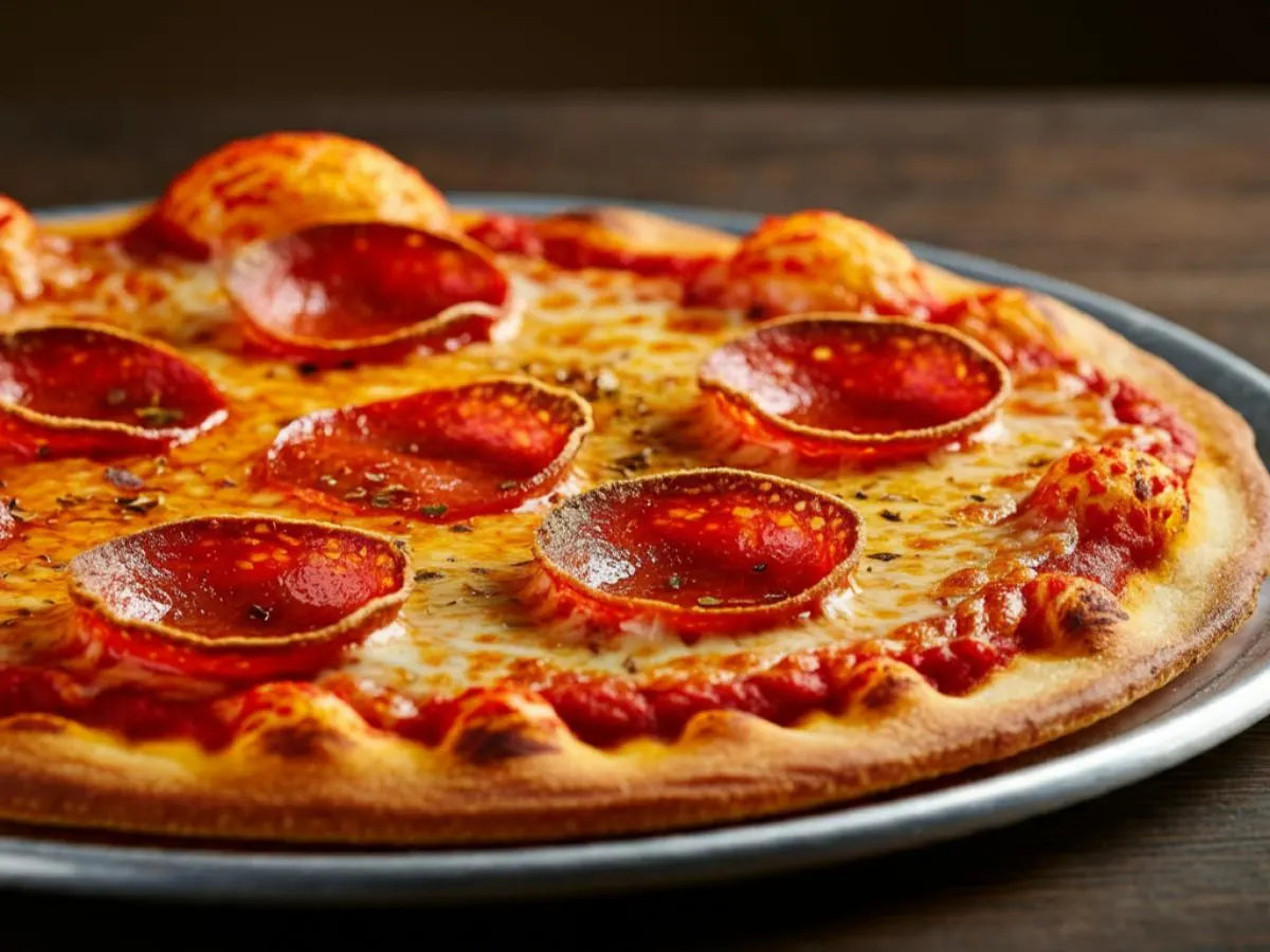 Gluten-Free Pepperoni Pizza (Extra Pepperoni)
