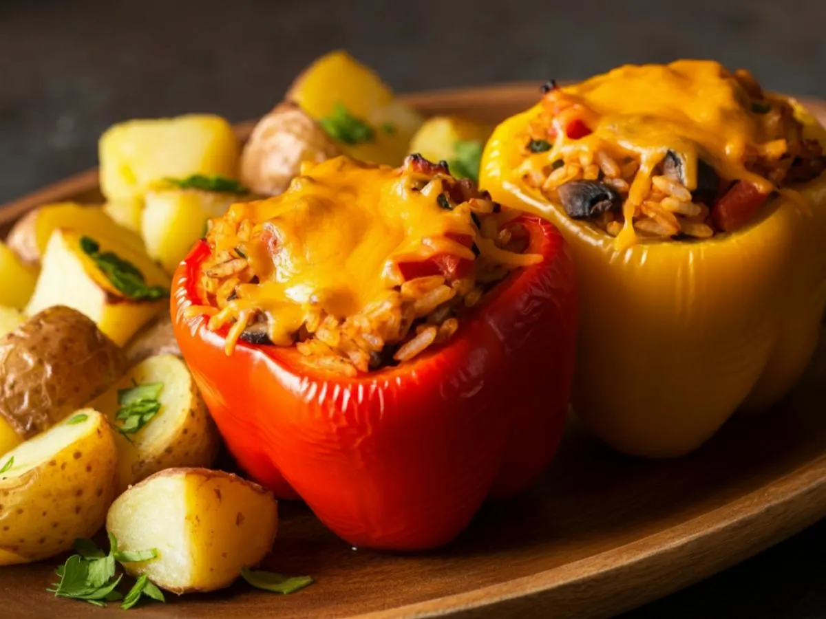 Vegan Stuffed Peppers [Small]