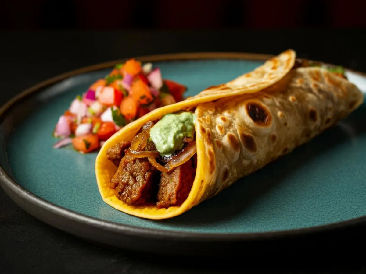 Lamb Kathi Roll Boxed Meal