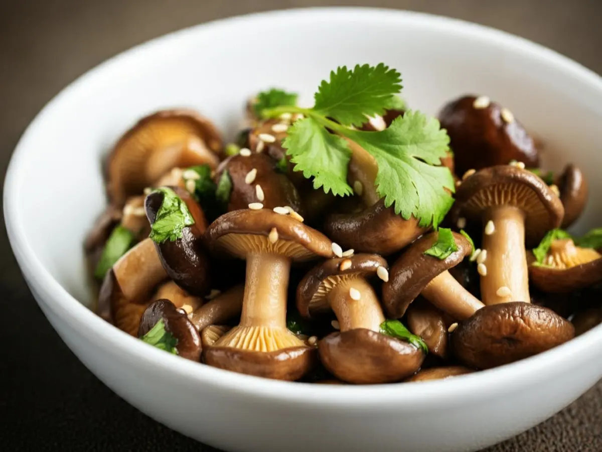 Stir Fried Mushrooms