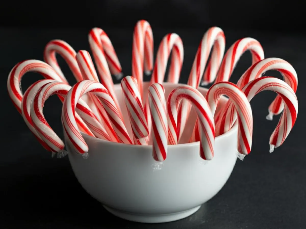Miniature Candy Canes Miniature Candy Canes