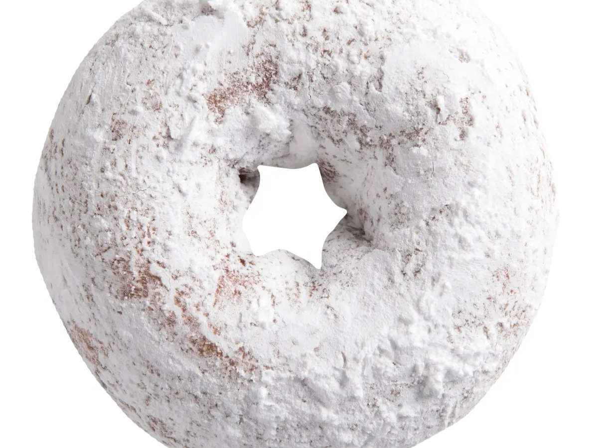 Powdered Sugar Donut