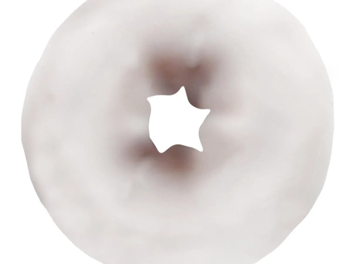 Vanilla Iced Donut