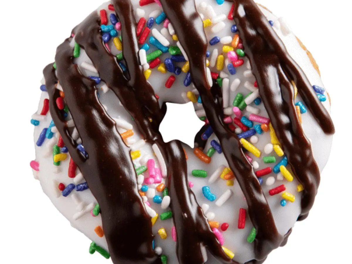 Beach Ball Donut