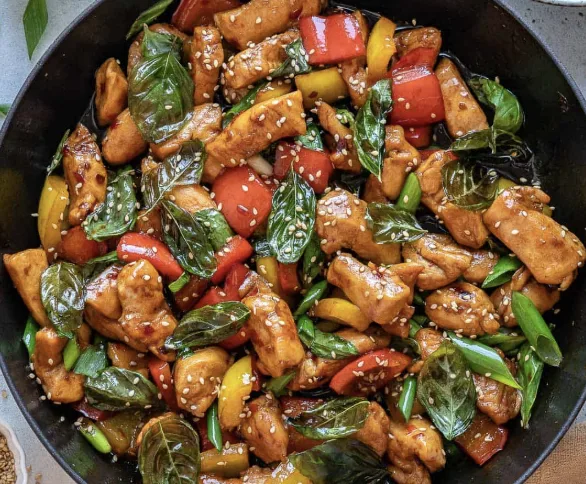 Thai Basil Chicken Thai Basil Chicken