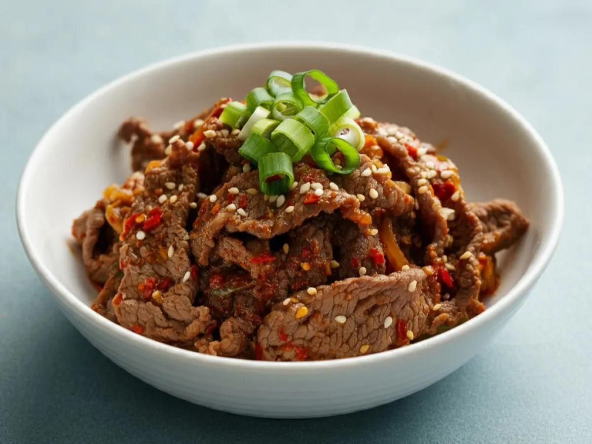 Gluten Free Spicy Beef Teriyaki Gluten Free Spicy Beef Teriyaki