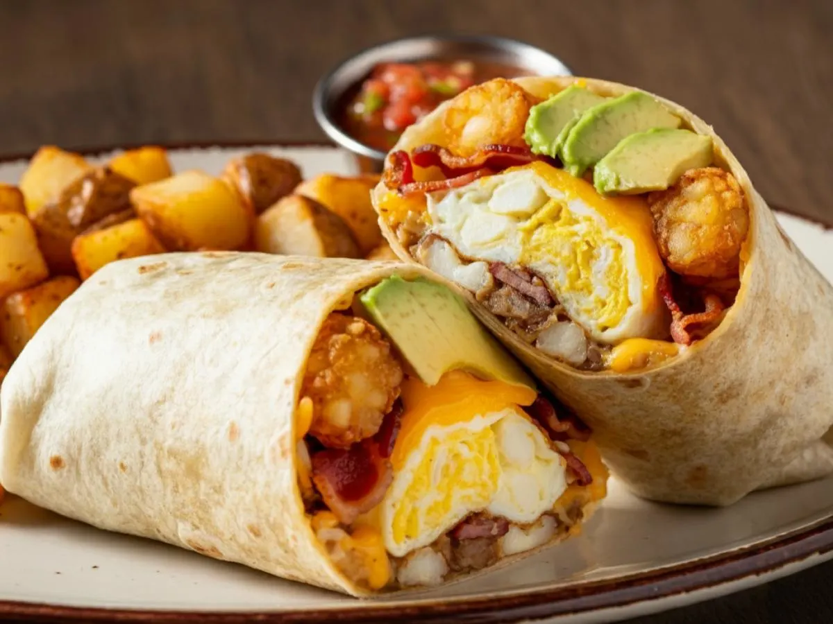 La Neta Burrito and Home Style Potatoes La Neta Burrito and Home Style Potatoes