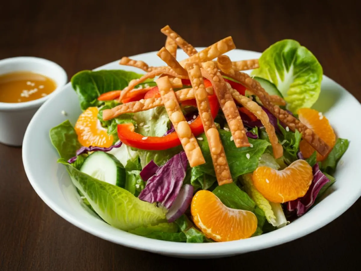 Vegetarian Mandarin Tree Salad Vegetarian Mandarin Tree Salad