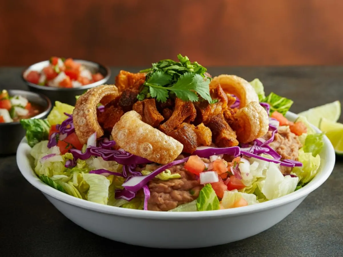 Chicharones Salad Bowl