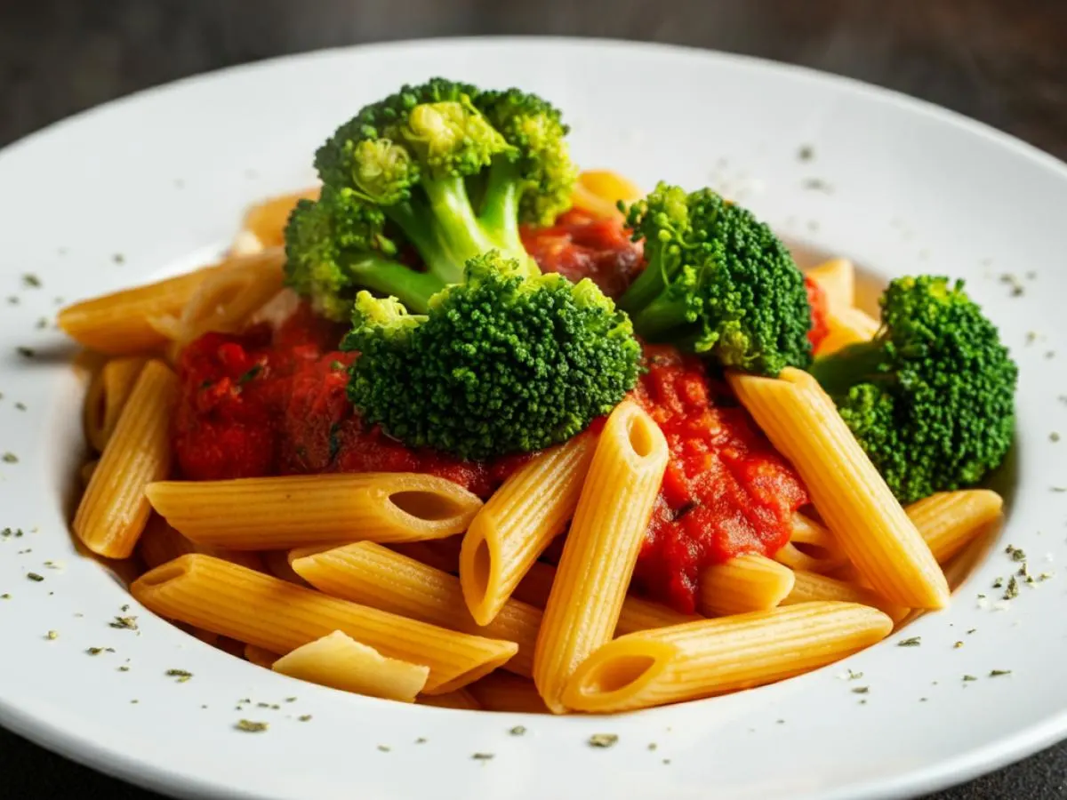 Dairy-free Pasta Primavera with Sautéed Garlic Broccoli Dairy-free Pasta Primavera with Sautéed Garlic Broccoli