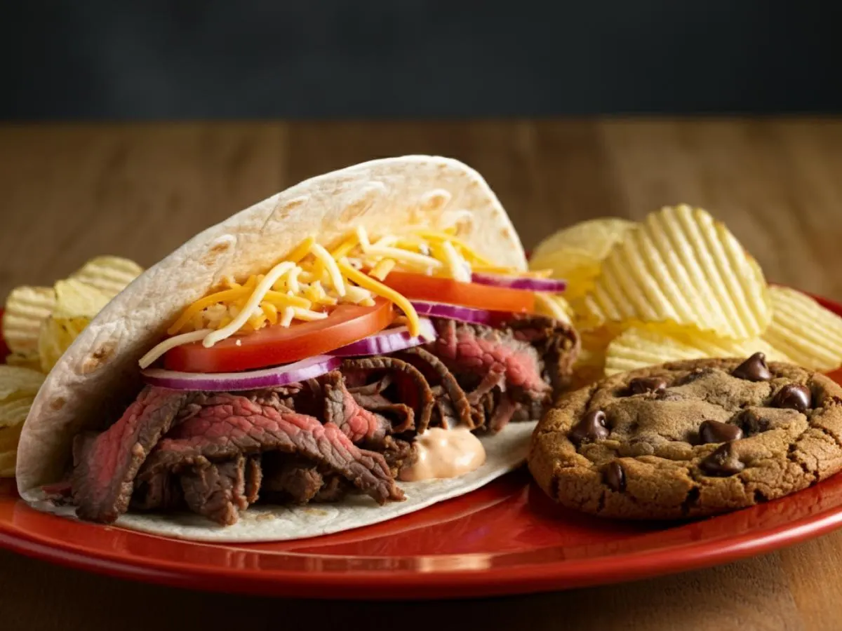 Gluten Free Chipotle Beef Wrap Gluten Free Chipotle Beef Wrap