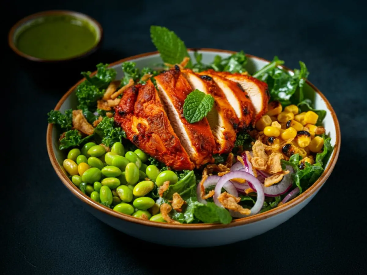 Chicken Tikka Salad Bowl Chicken Tikka Salad Bowl