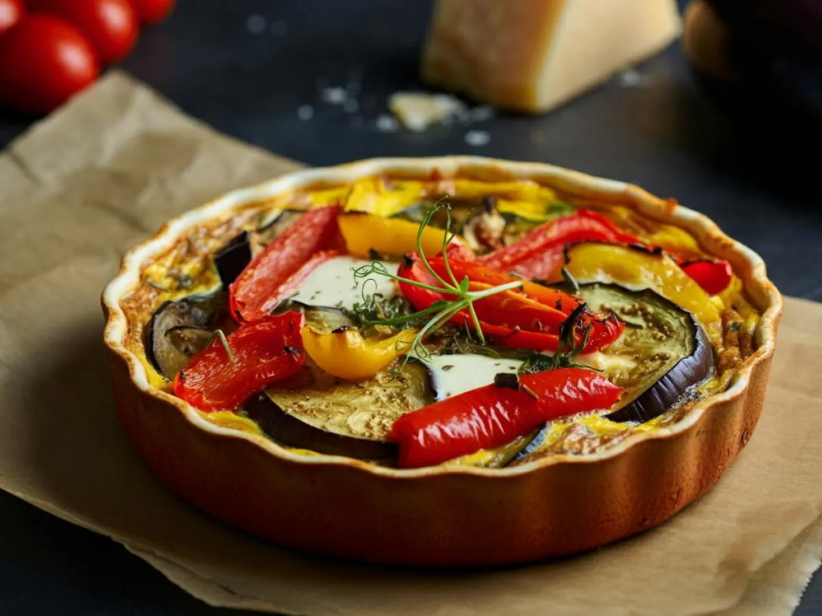 Baked Eggs with Veggies Baked Eggs with Veggies