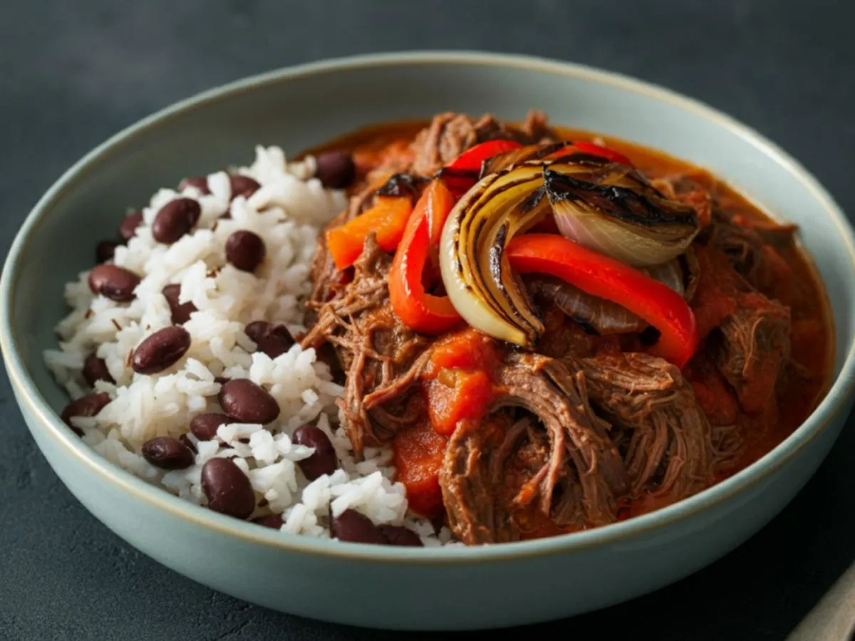 Ropa Vieja with Rice and Beans Ropa Vieja with Rice and Beans