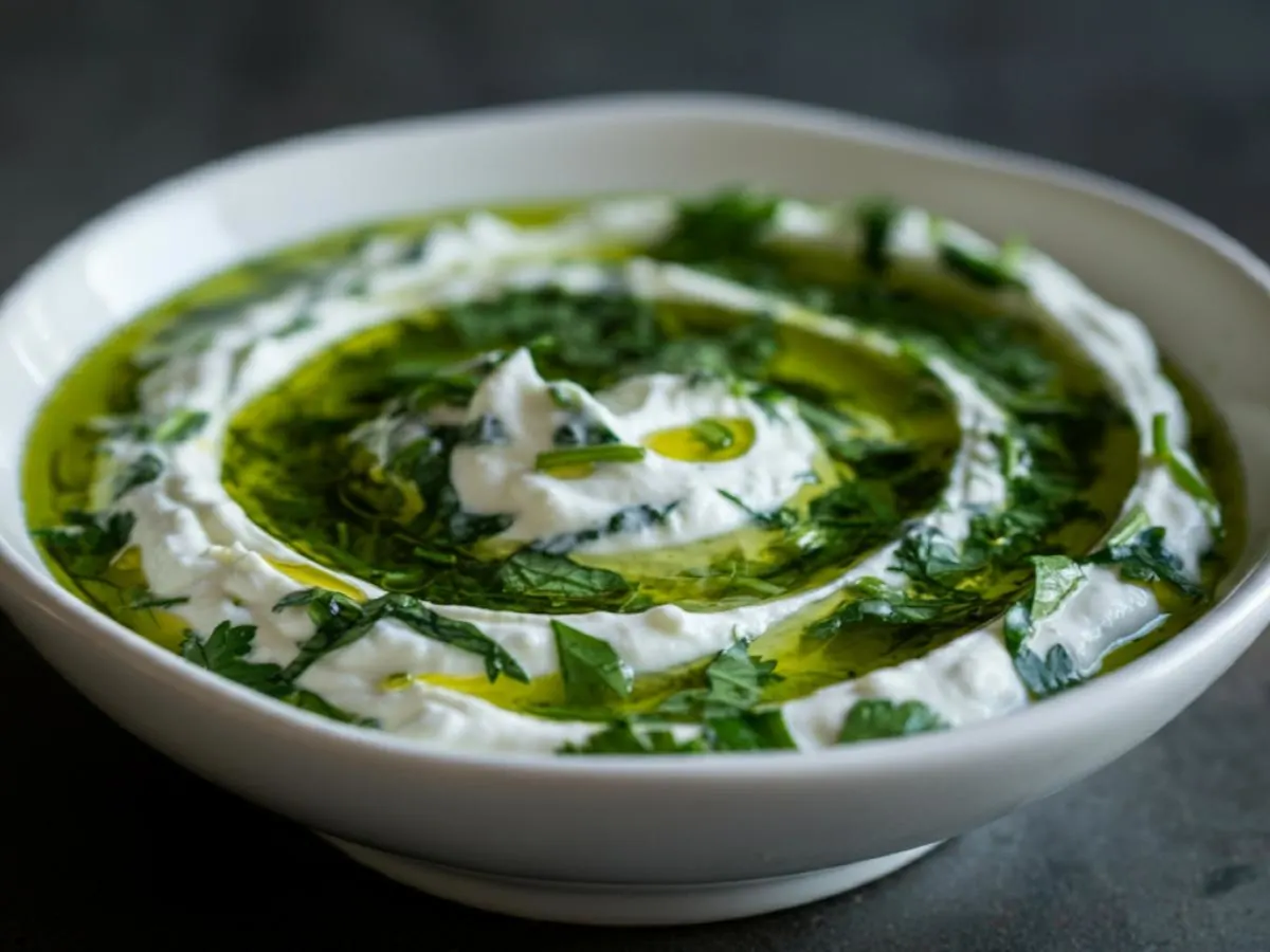 Fresh Herb Labneh Sauce Fresh Herb Labneh Sauce
