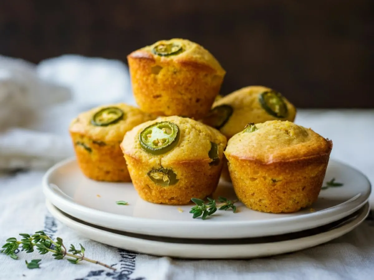 Mini Jalapeno Cornbread Bites Mini Jalapeno Cornbread Bites