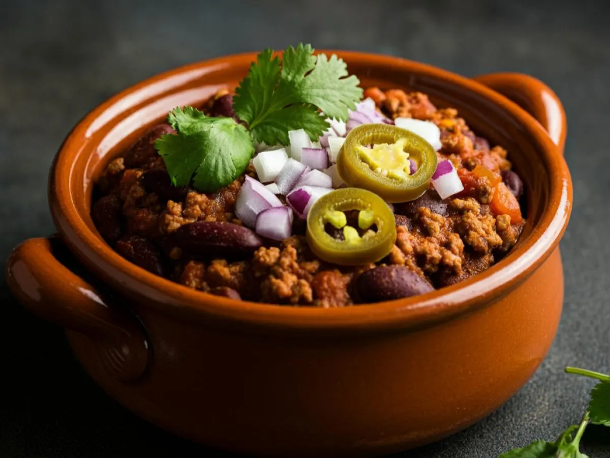 Vegan meat Chili Vegan meat Chili