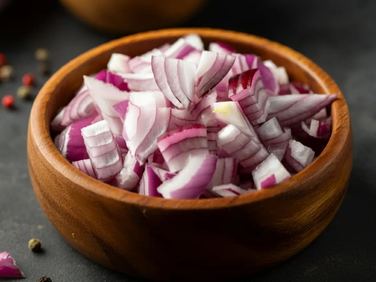 Diced Red Onion Diced Red Onion