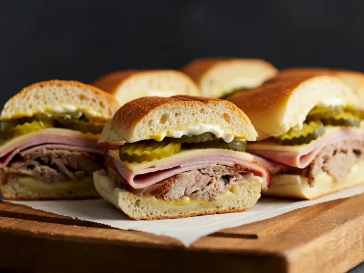 Mini Cuban Sandwiches Mini Cuban Sandwiches