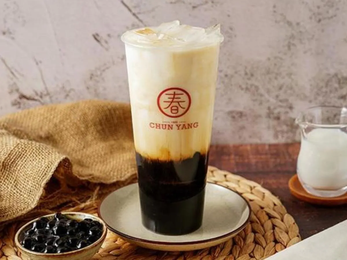 Dairy Free Classic Oolong Milk Tea With Boba (50% Sweet) Dairy Free Classic Oolong Milk Tea With Boba (50% Sweet)