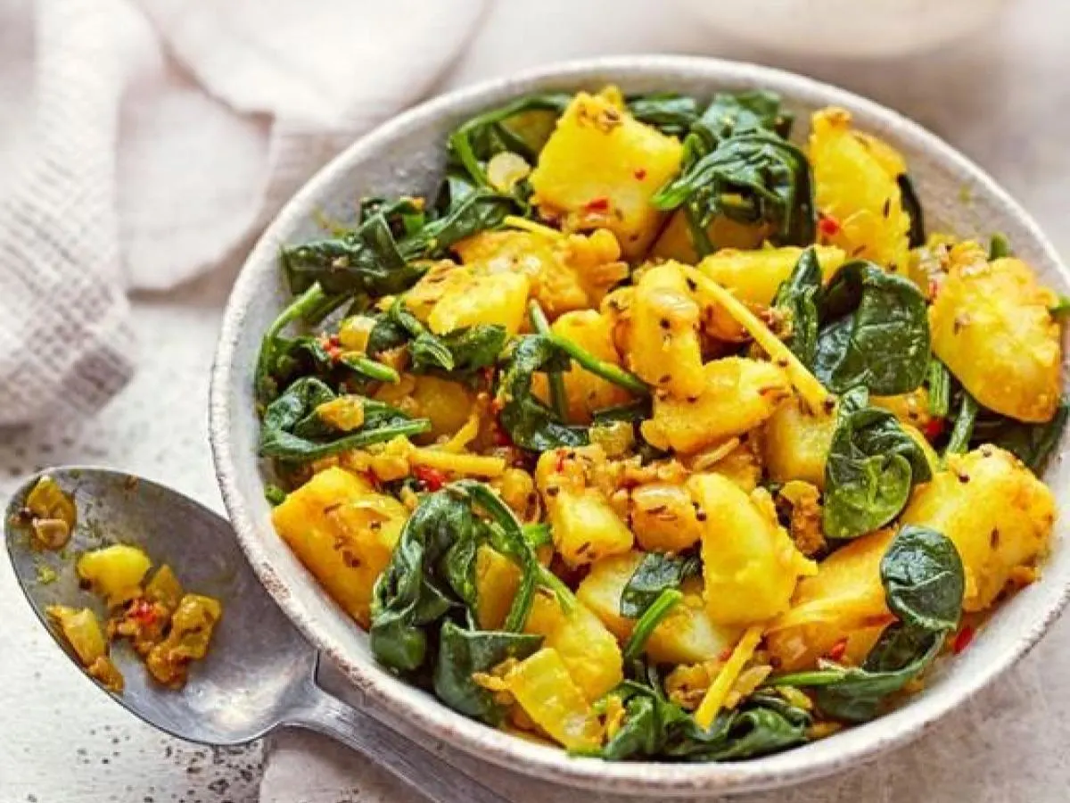 Saag Aloo Saag Aloo