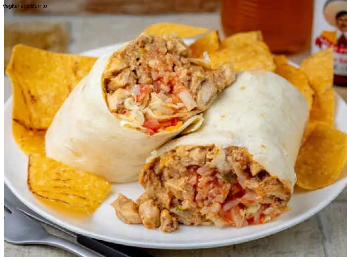 Tinga de Pollo Burrito Tinga de Pollo Burrito