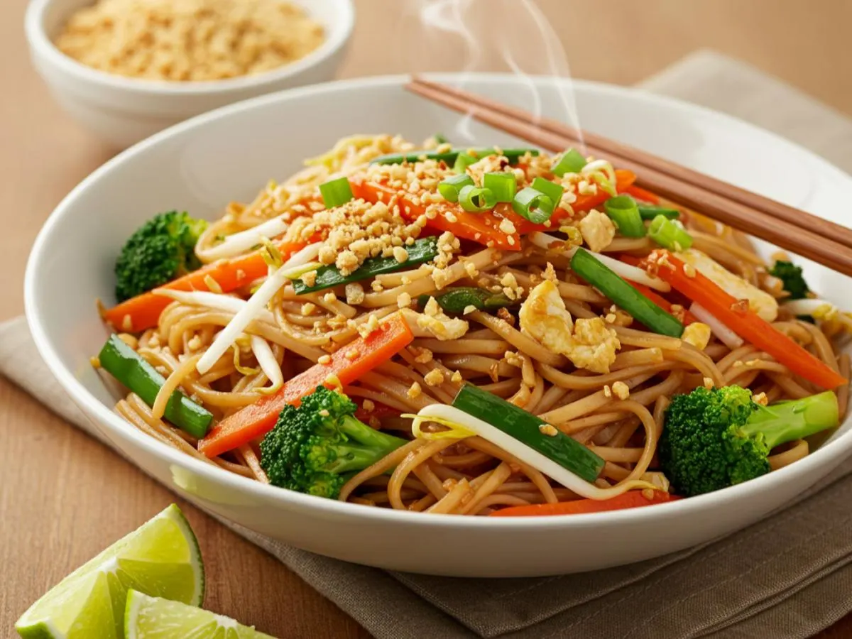 Vegan Pad Thai with Veggies Vegan Pad Thai with Veggies