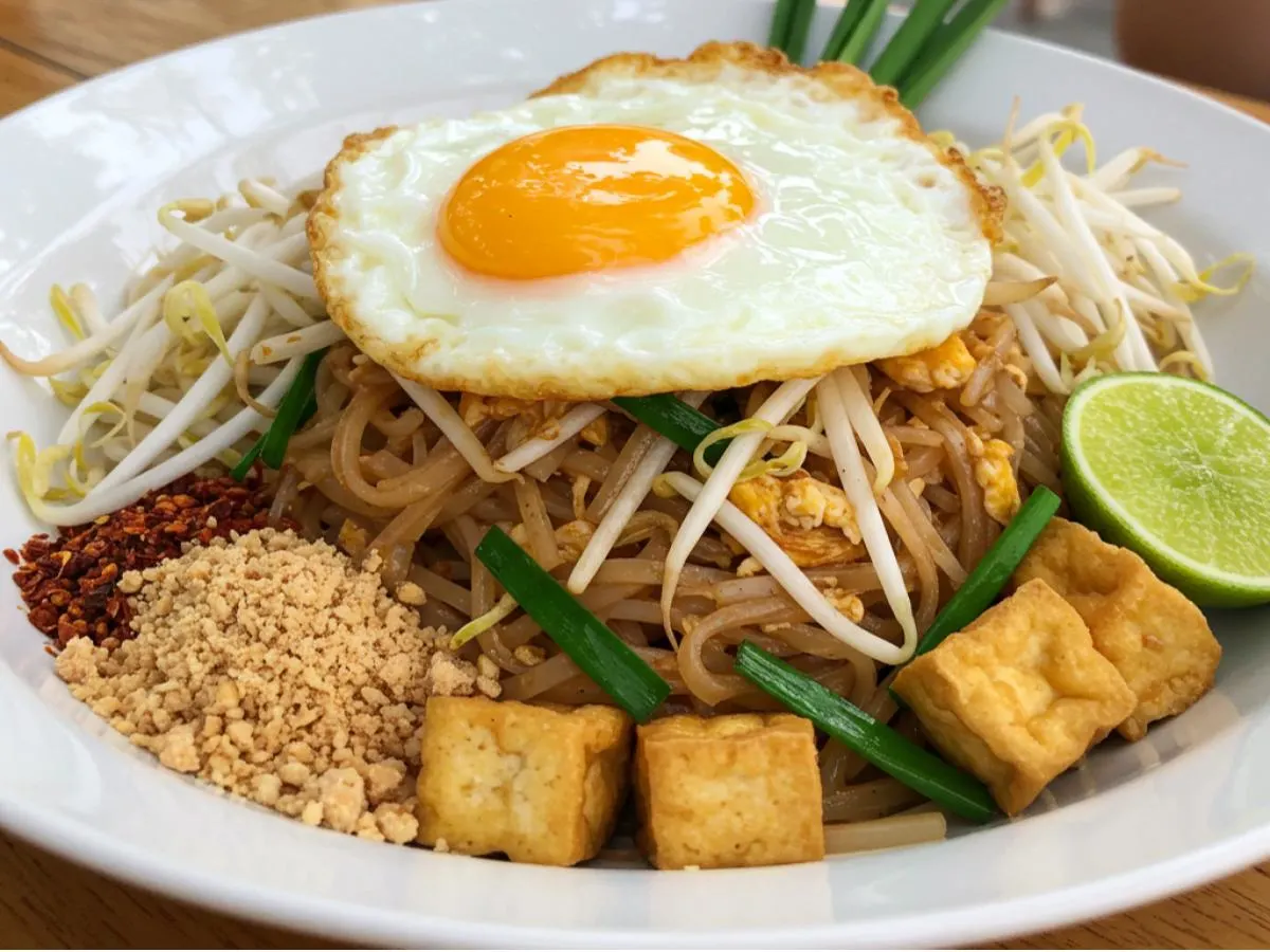Pad Thai with Tofu Pad Thai with Tofu