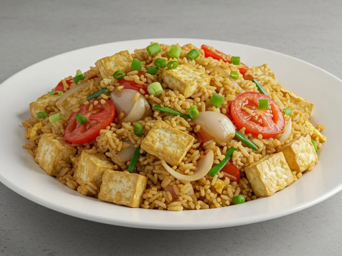 Bangkok Fried Rice with Tofu Bangkok Fried Rice with Tofu