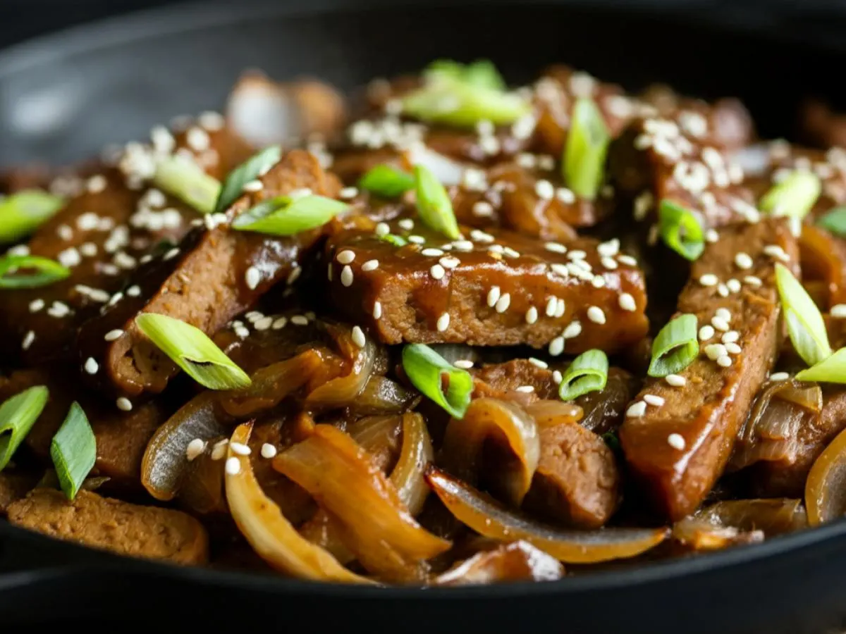 Vegan Pepper Steak Vegan Pepper Steak