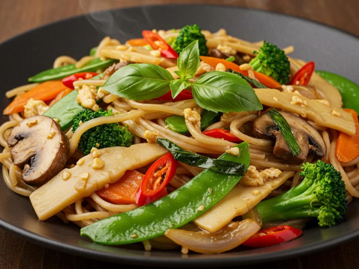 Vegan Pad Kee Mao with Veggies Vegan Pad Kee Mao with Veggies