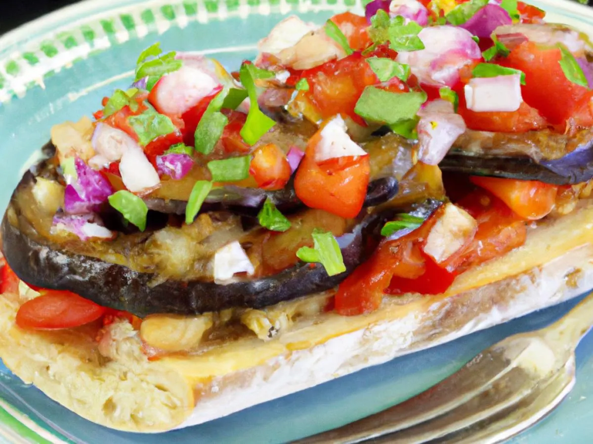Vegan The Twin Pico on Italian Bread with a Side Salad