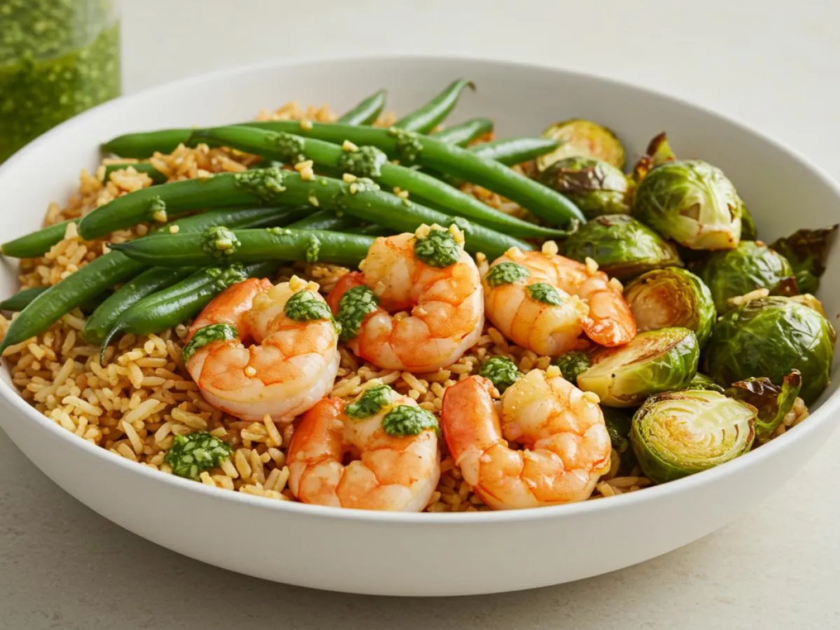 Citrus Garlic Shrimp Bowl Citrus Garlic Shrimp Bowl