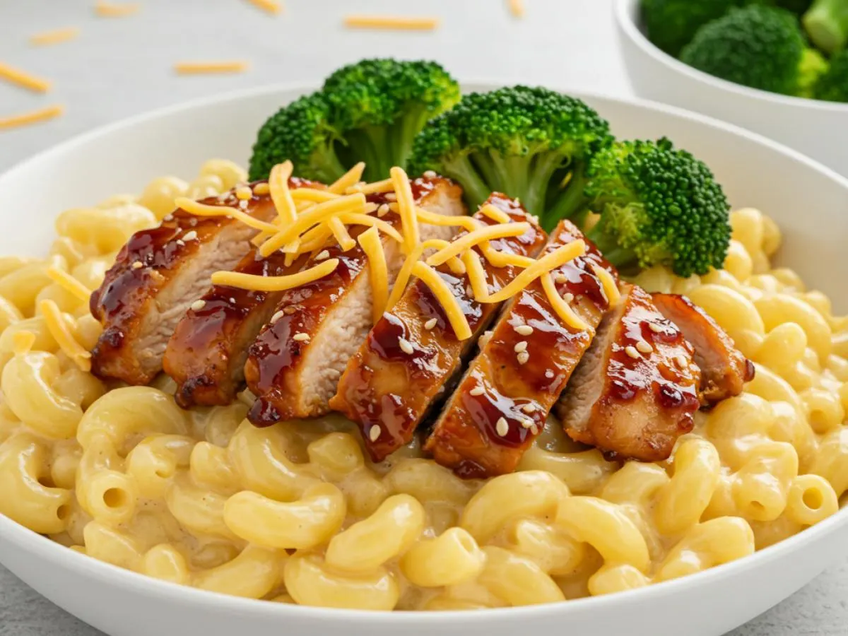 Mahana Teriyaki Broccoli Mac Mahana Teriyaki Broccoli Mac