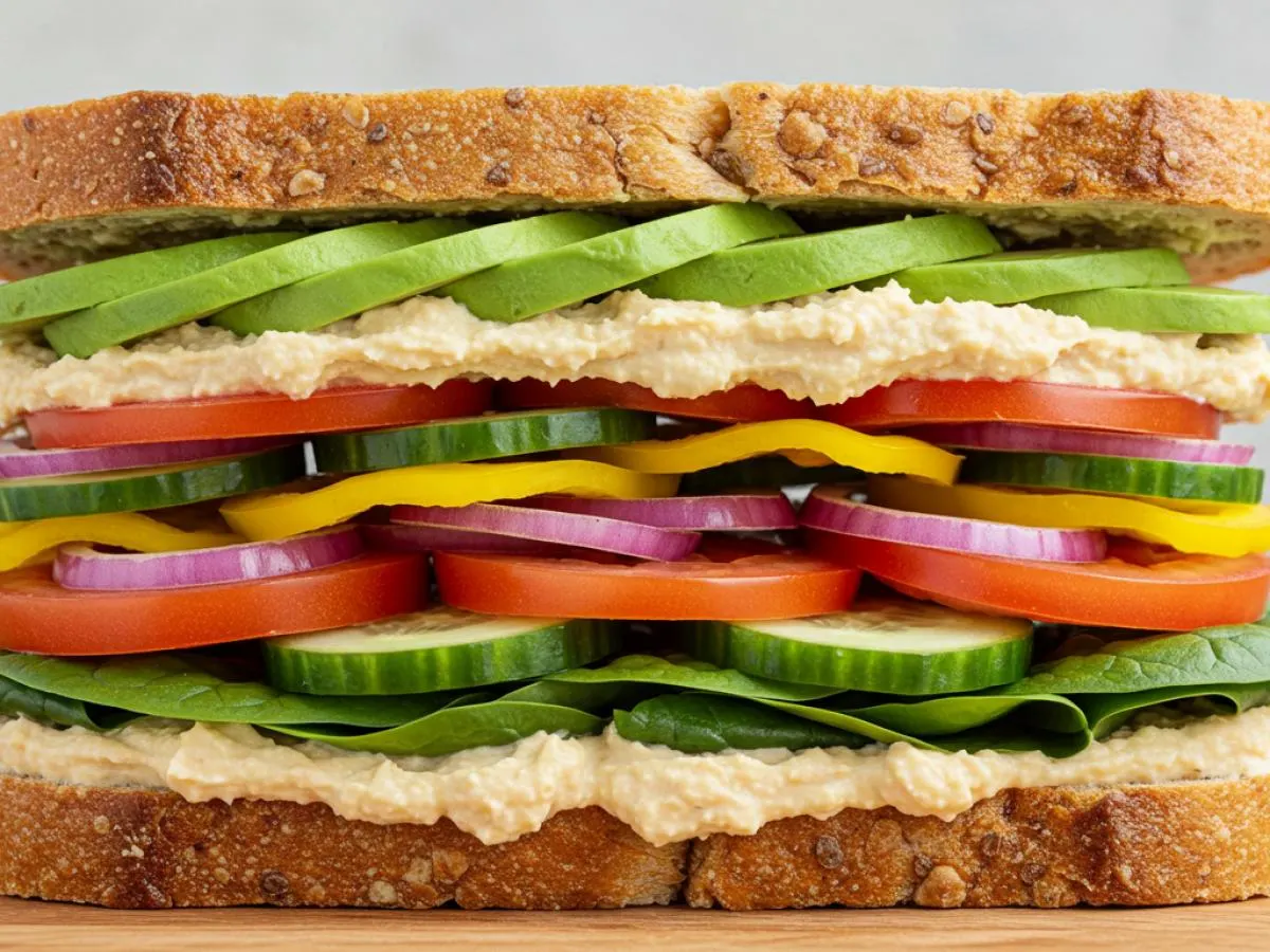 The Vegan Mediterranean Sandwich Boxed Meal The Vegan Mediterranean Sandwich Boxed Meal