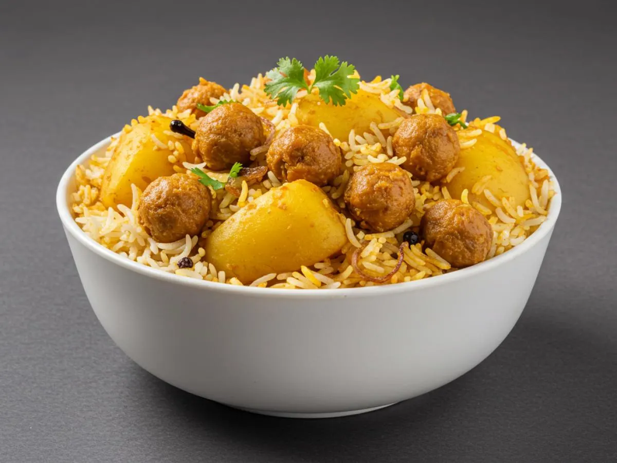 Soya Dum Biryani