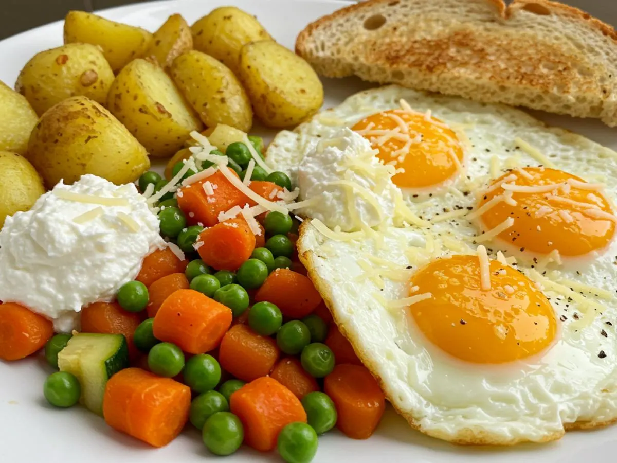 Peas Omelette Peas Omelette