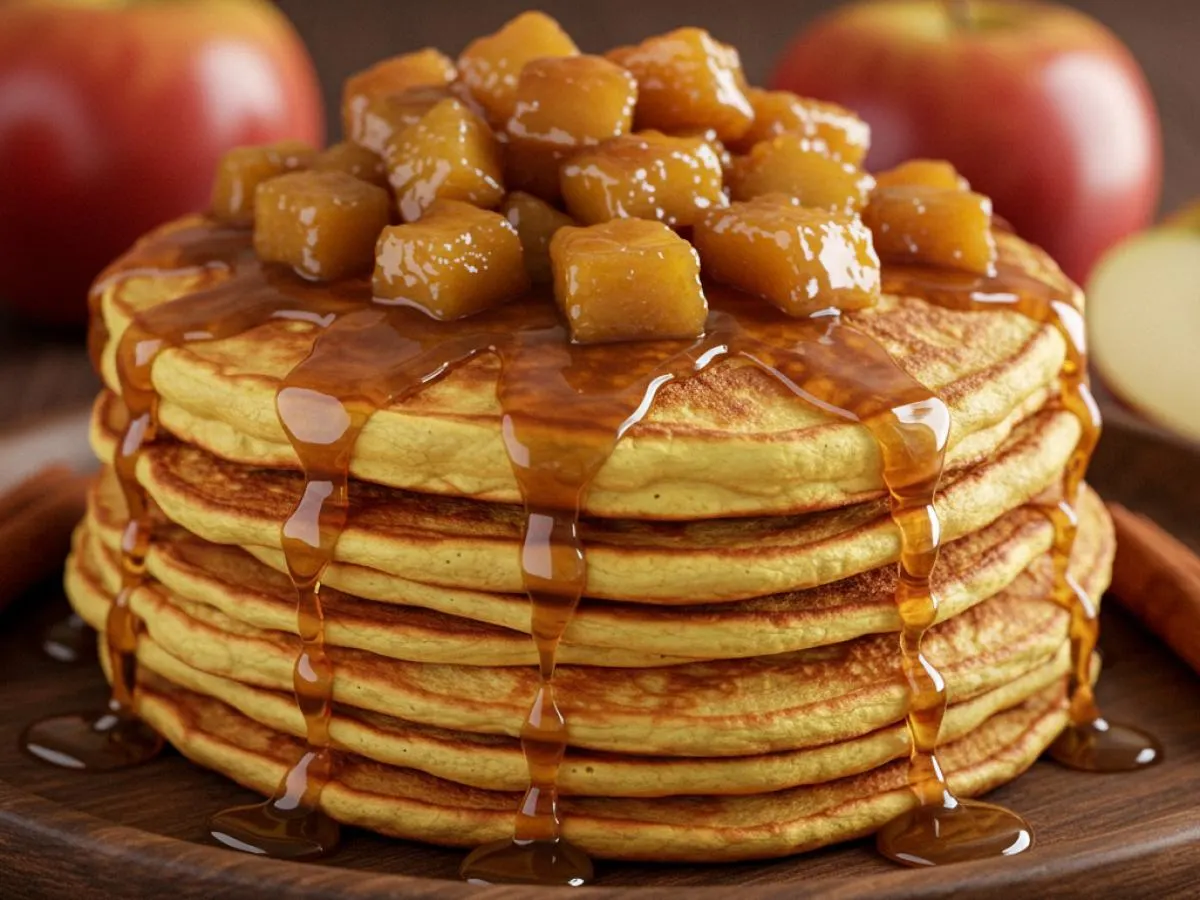 Caramelized Apple Swedish Pancakes Caramelized Apple Swedish Pancakes