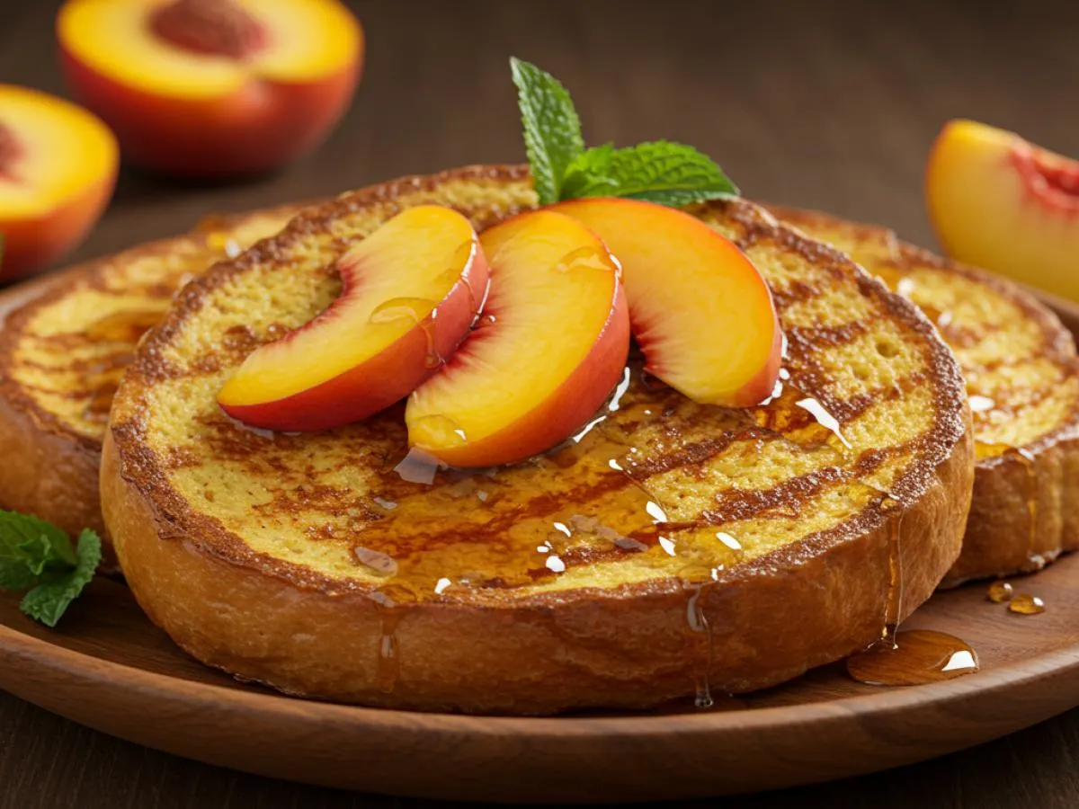 Brown Sugar Peach French Toast Brown Sugar Peach French Toast