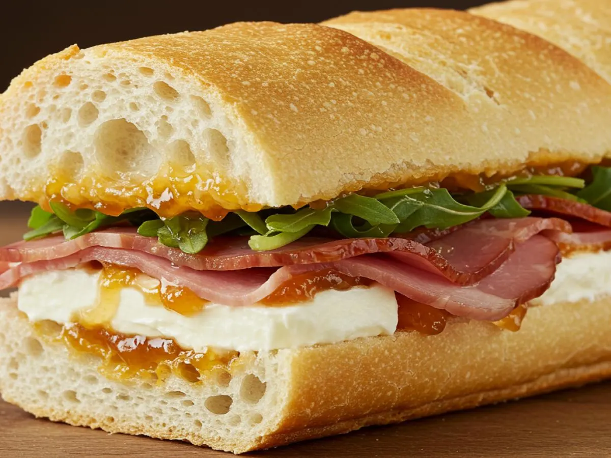 Honey-Cured Ham Sandwich Honey-Cured Ham Sandwich