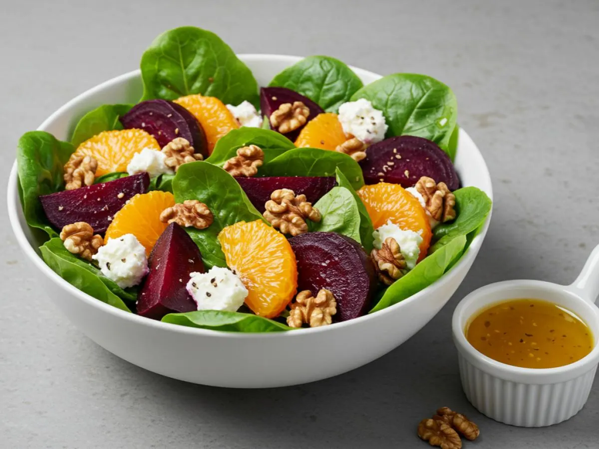 Beet and Walnut Salad Beet and Walnut Salad