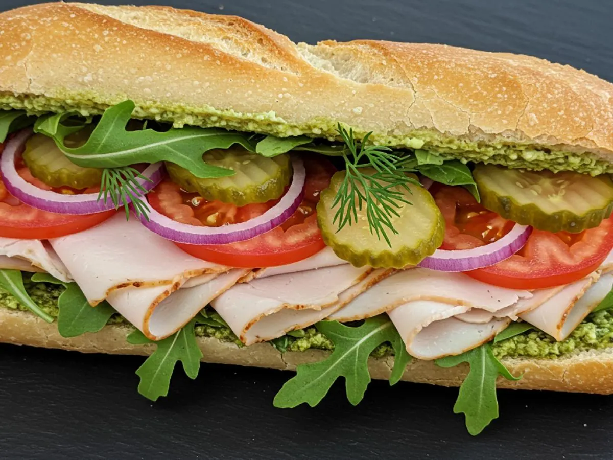 Gluten-Free, Dairy-Free All-Natural Turkey Sandwich Gluten-Free, Dairy-Free All-Natural Turkey Sandwich