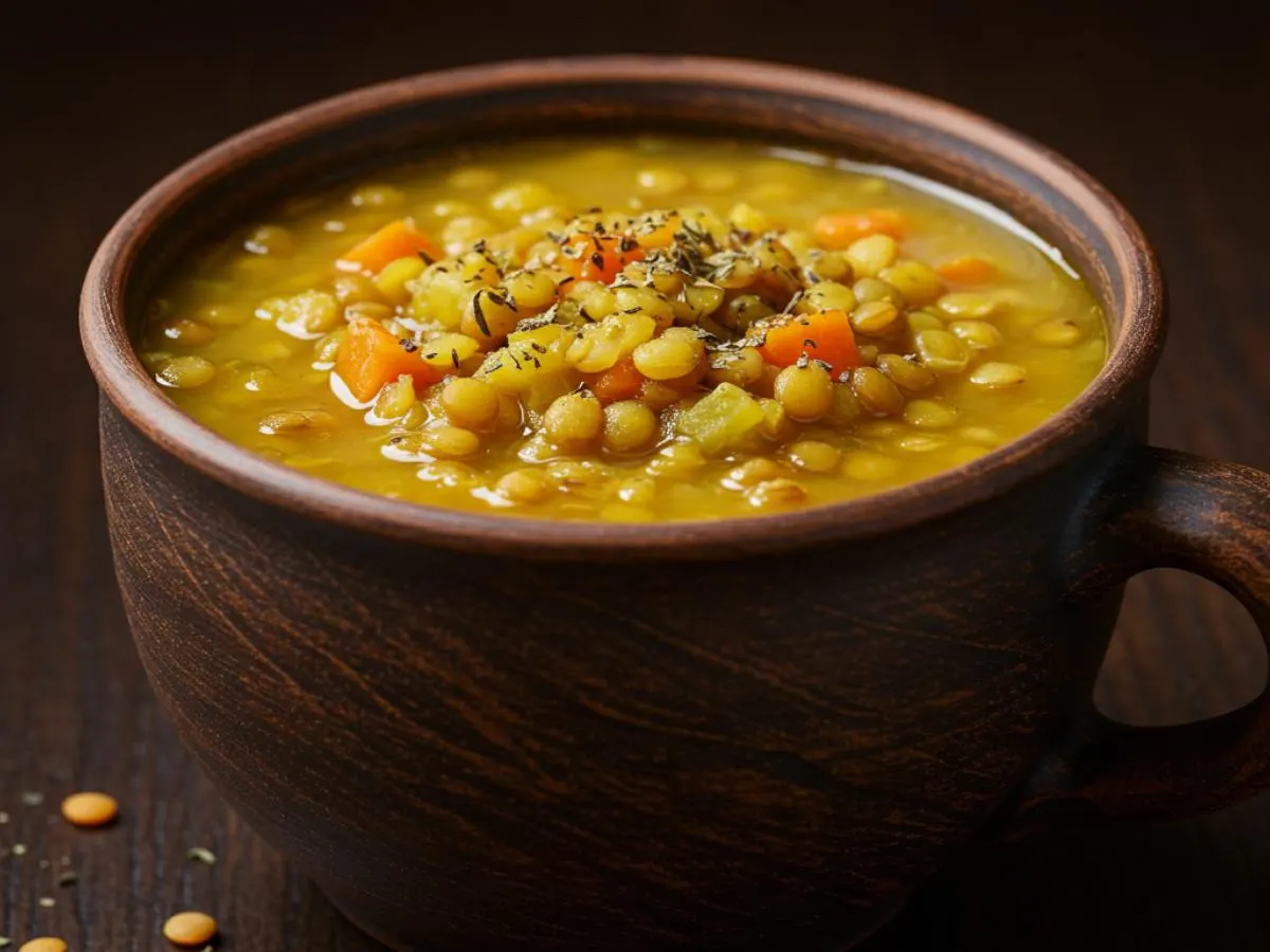 Homemade Lentil Soup Cup Homemade Lentil Soup Cup