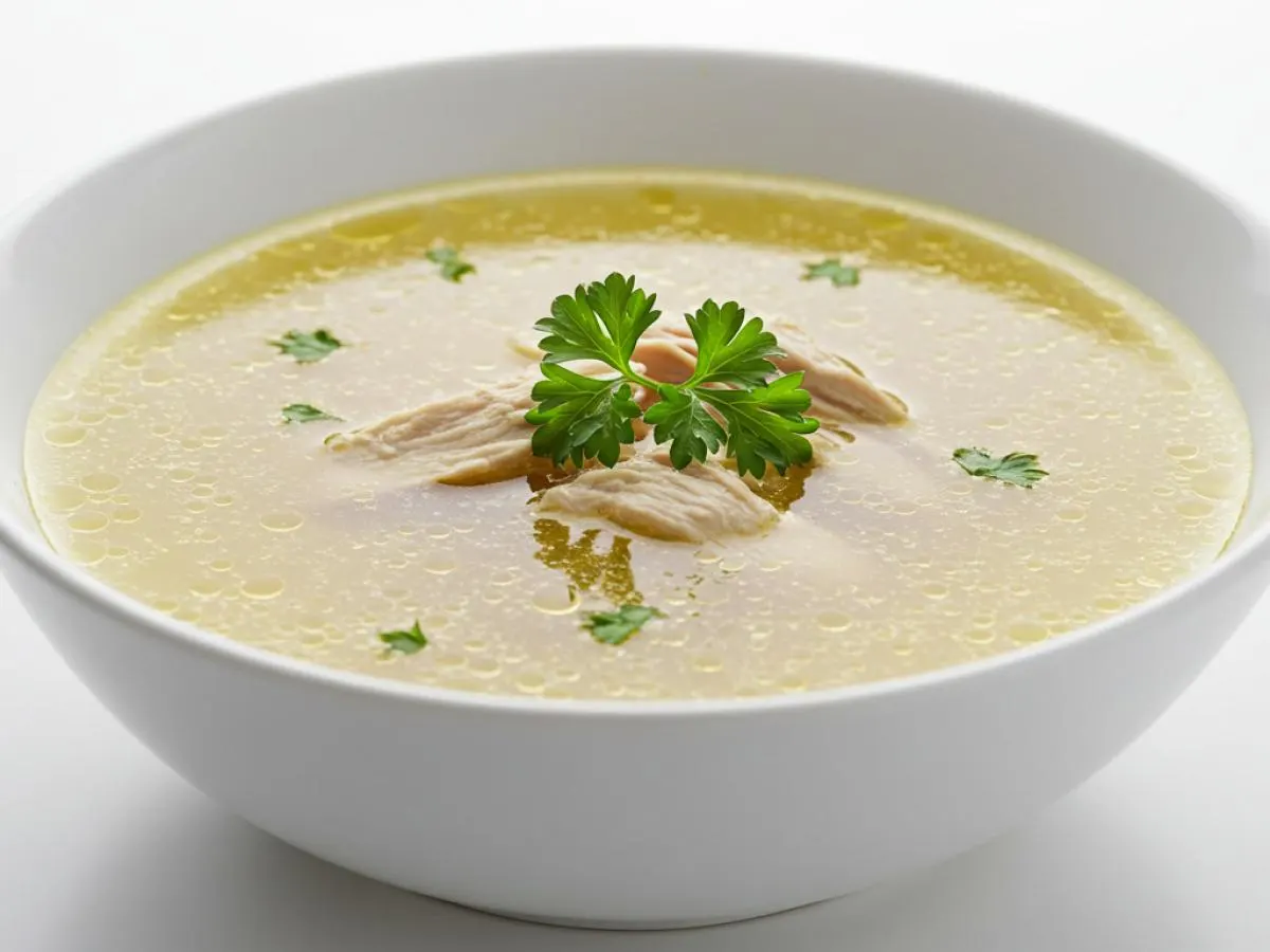 Homemade Chicken Soup Bowl Homemade Chicken Soup Bowl