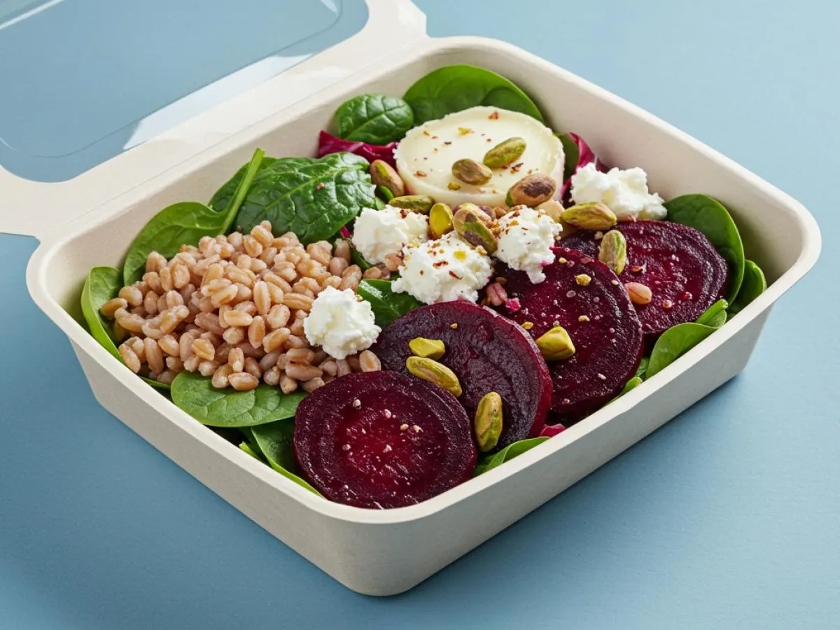 Farro Salad Boxed Meal Farro Salad Boxed Meal