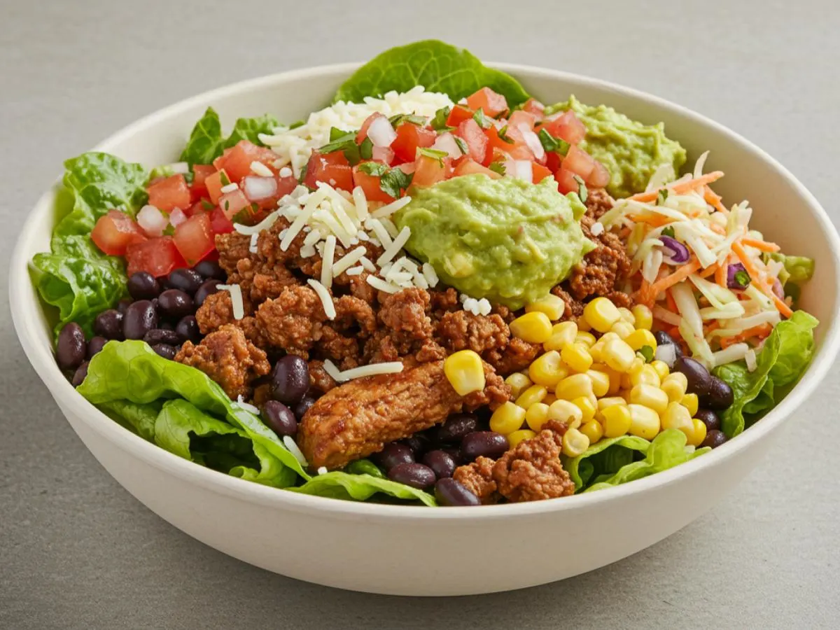Vegetarian Beyond Meat Salad Vegetarian Beyond Meat Salad
