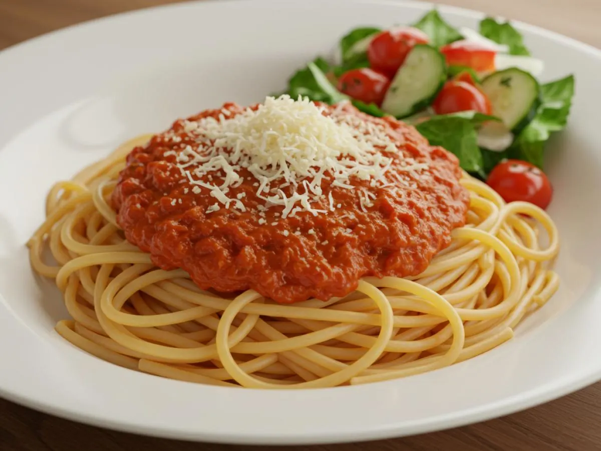 Spaghetti with Marinara Boxed Meal [Small]